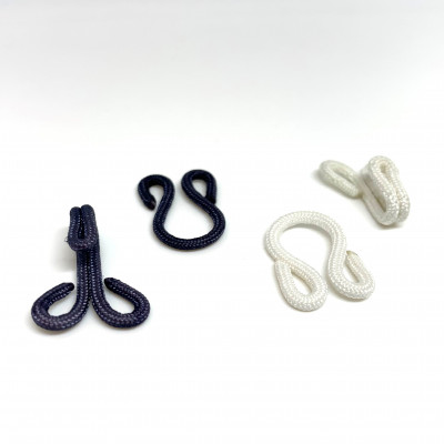 Hooks covered with fabric