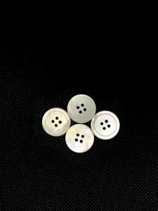 Mother-of-pearl buttons